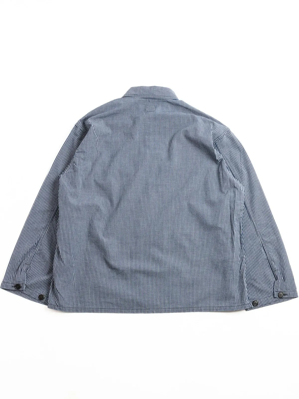 (1204–ICI) ARMY SHIRT INDIGO CHECK | Post O’alls Sale