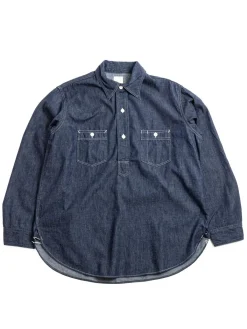 (1202–LDI) No.2 SHIRT LIGHT DENIM | Post O’alls Fashion