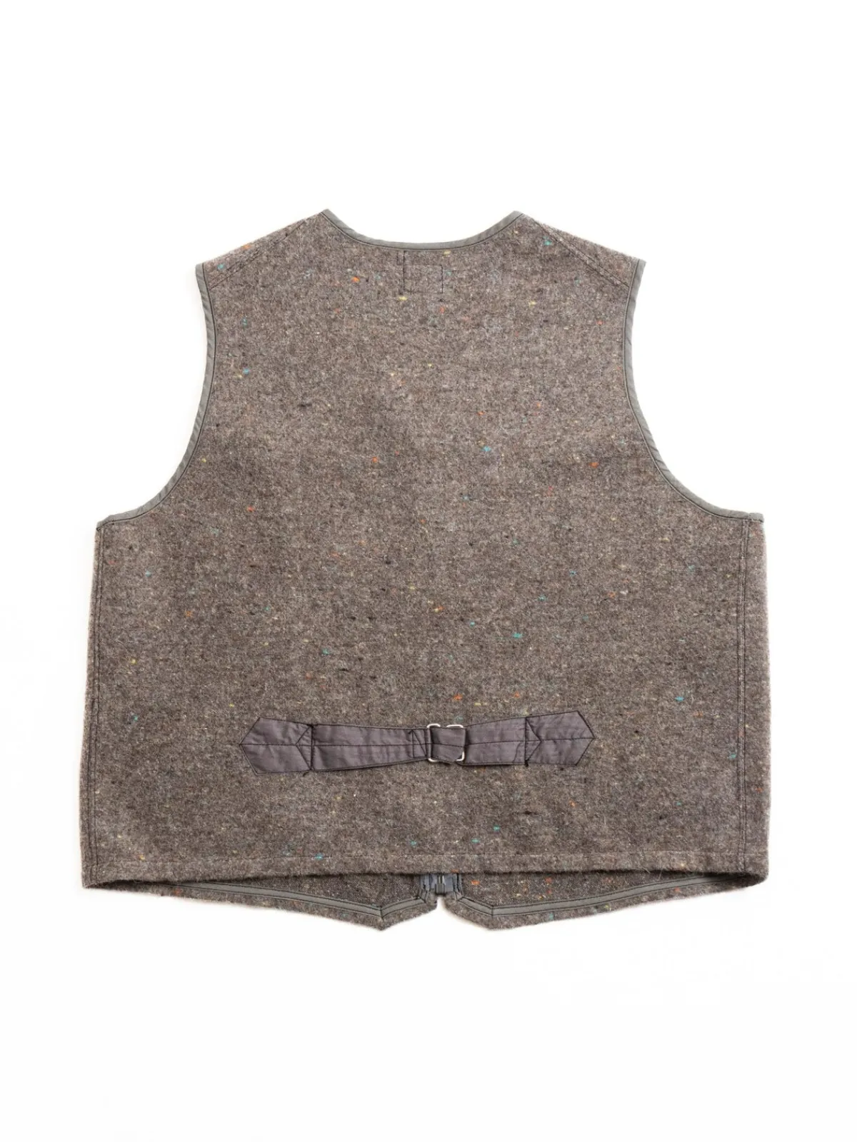 (1502–TWB) FLEECE VEST TRASHED WOOL BASE | Post O’alls New