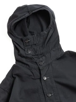 (1105–VTC) NAVY PARKA VINTAGE TWILL CHARCOAL | Post O’alls Fashion