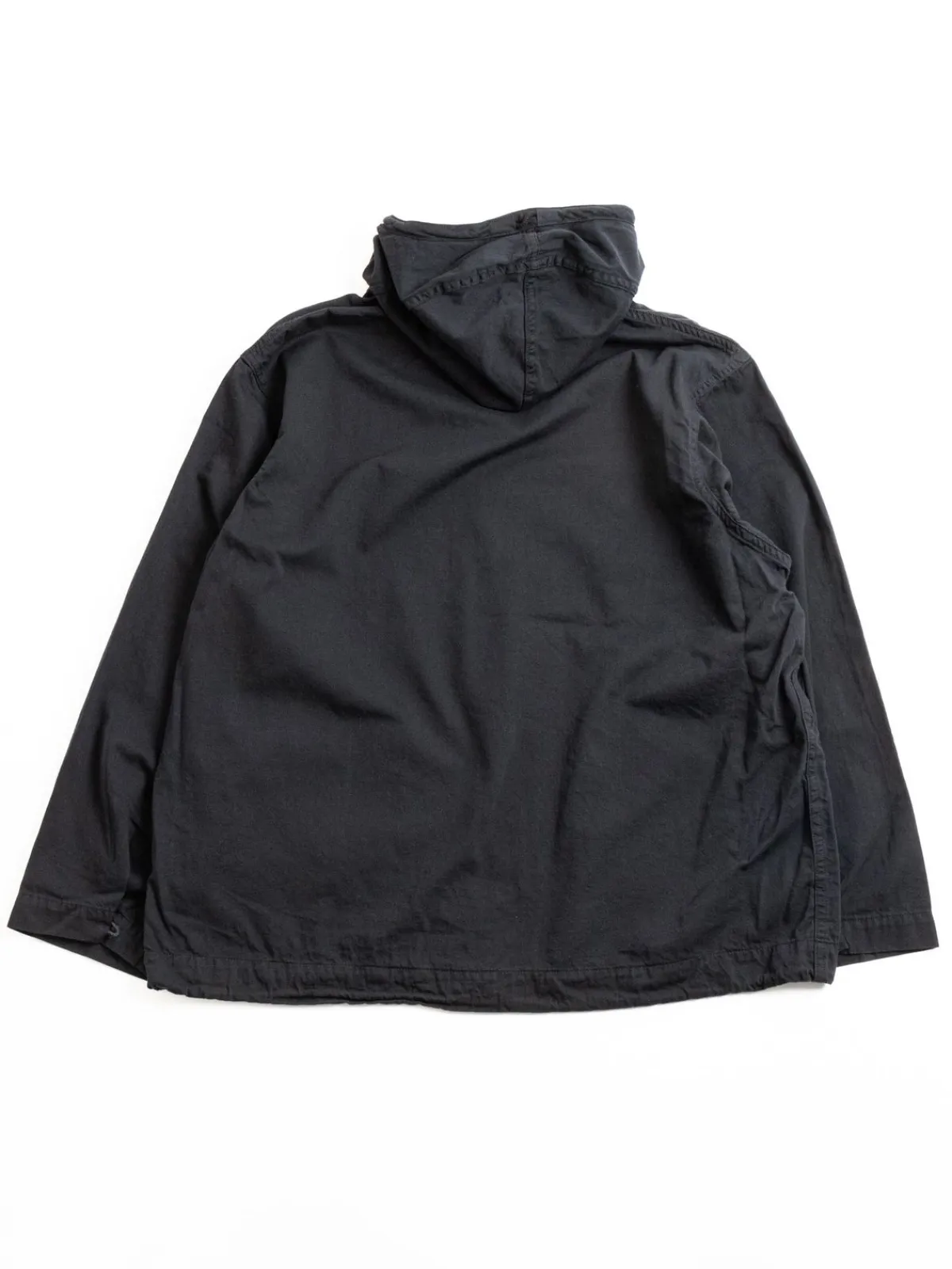 (1105–VTC) NAVY PARKA VINTAGE TWILL CHARCOAL | Post O’alls Fashion