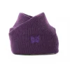NECK WARMER MERINO WOOL PLUM | Needles Clearance