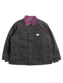 LUMBERJACK COAT 11OZ COTTON BLACK | Needles Clearance