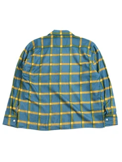 ONE&ndash;UP SHIRT &ndash; R/C FLANNEL CLOTH PRINTED SAX | Needles Store