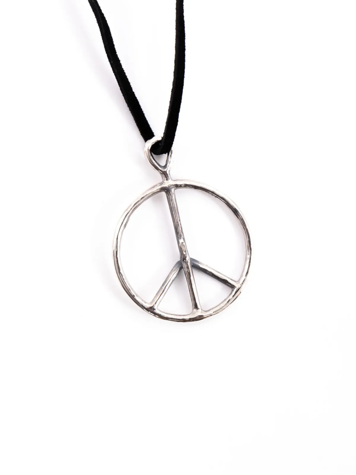 PEACE PENDANT DEER CORD 925 SILVER | Needles Fashion