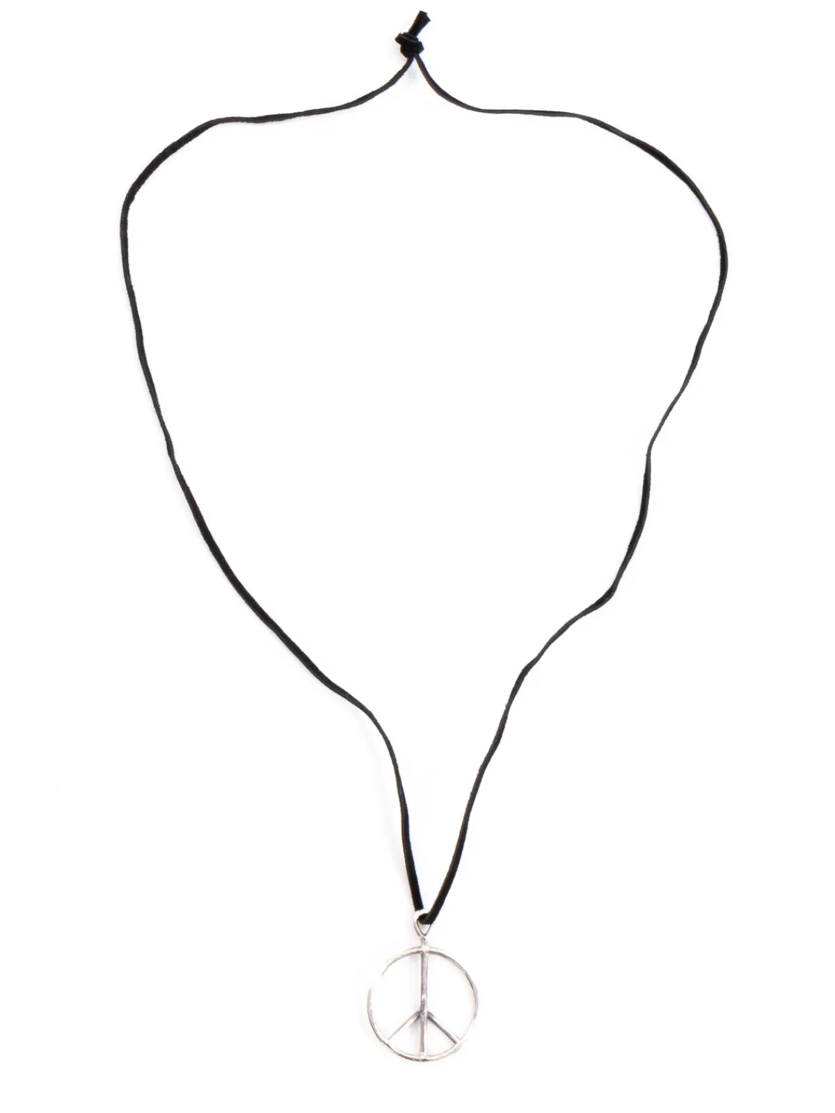 PEACE PENDANT DEER CORD 925 SILVER | Needles Fashion