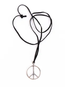 PEACE PENDANT DEER CORD 925 SILVER | Needles Fashion