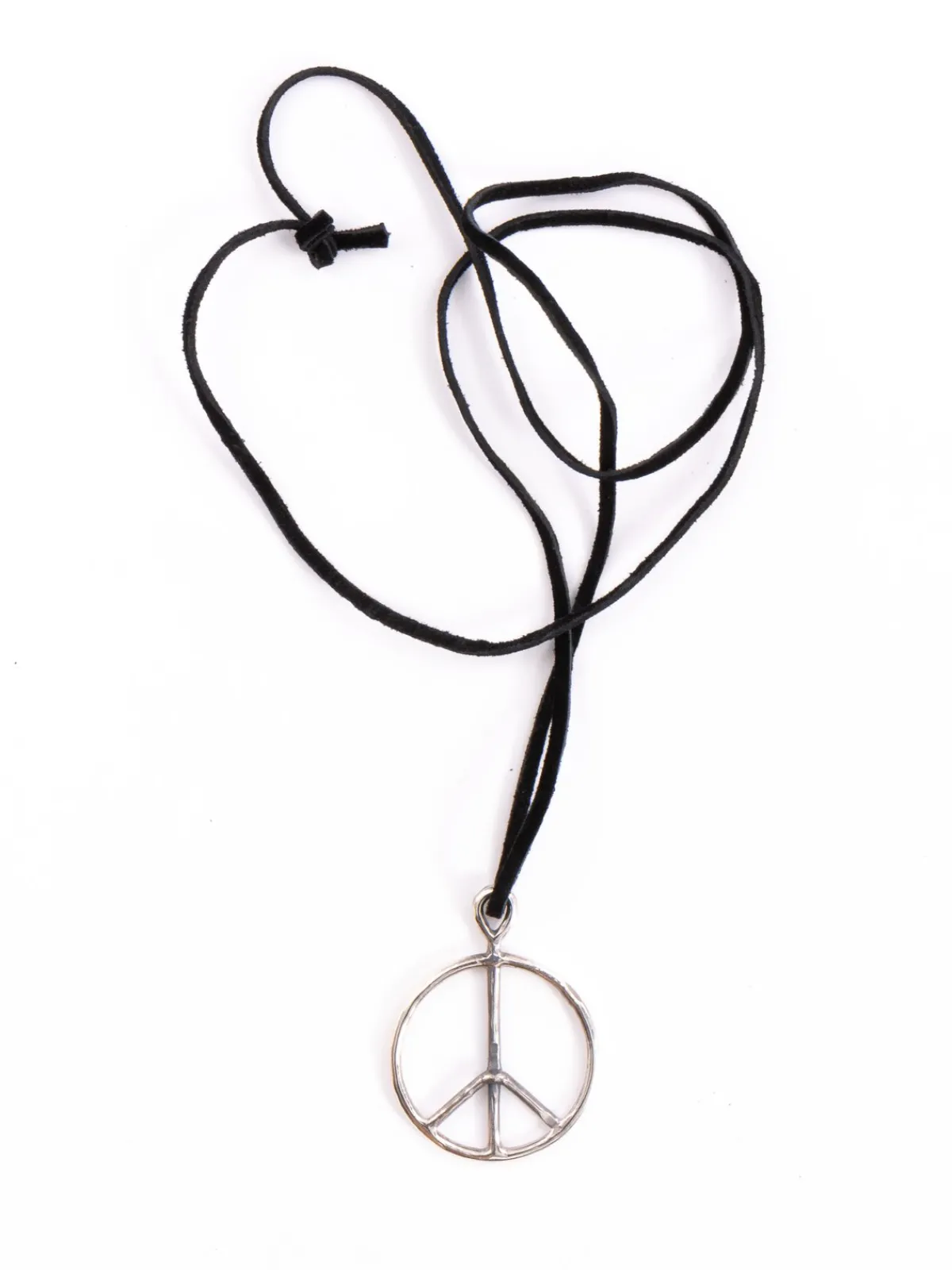 PEACE PENDANT DEER CORD 925 SILVER | Needles Fashion