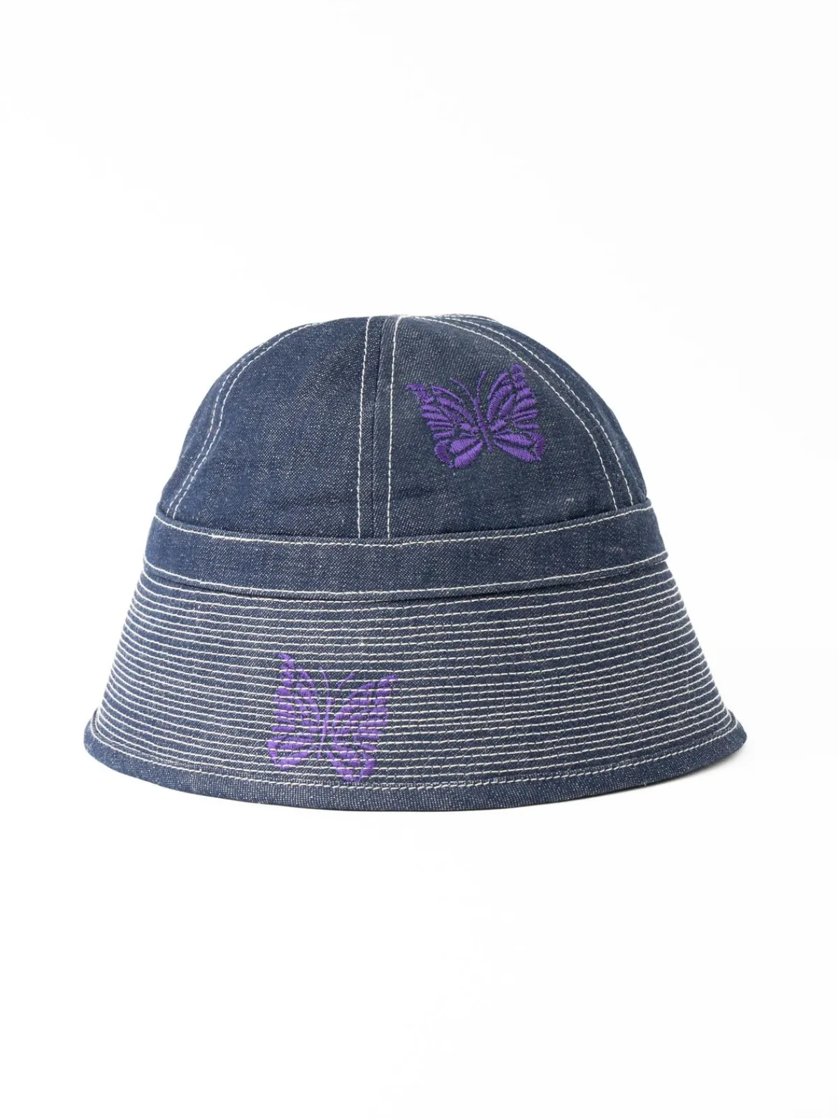 SAILOR HAT 10oz C/L DENIM / PAPILLON EMB | Needles Discount