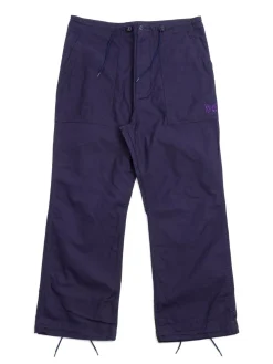 STRING FATIGUE PANT BACK SATEEN NAVY | Needles Store