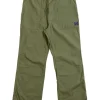 STRING FATIGUE PANT BACK SATEEN OLIVE | Needles Fashion