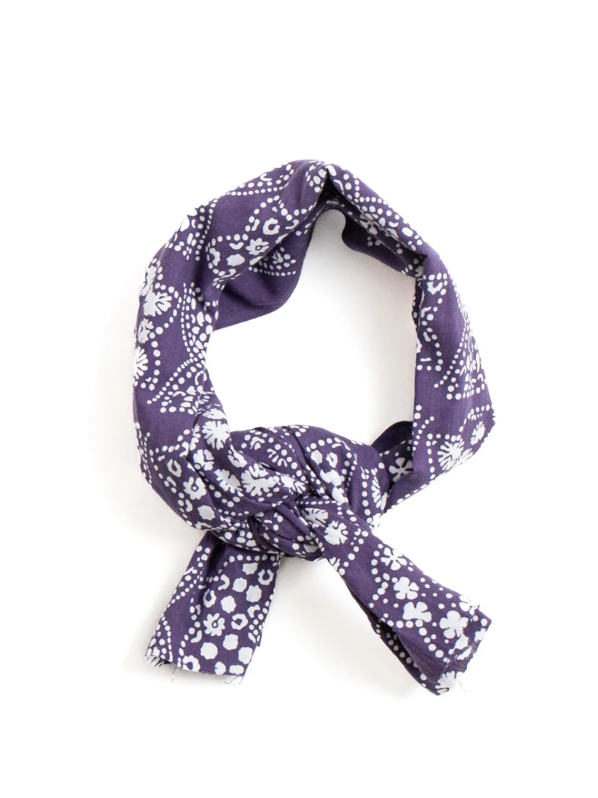 TENUGUI BANDANA PAPILLON PURPLE | Needles Cheap
