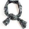 TENUGUI BANDANA PAPILLON CHARCOAL | Needles Cheap