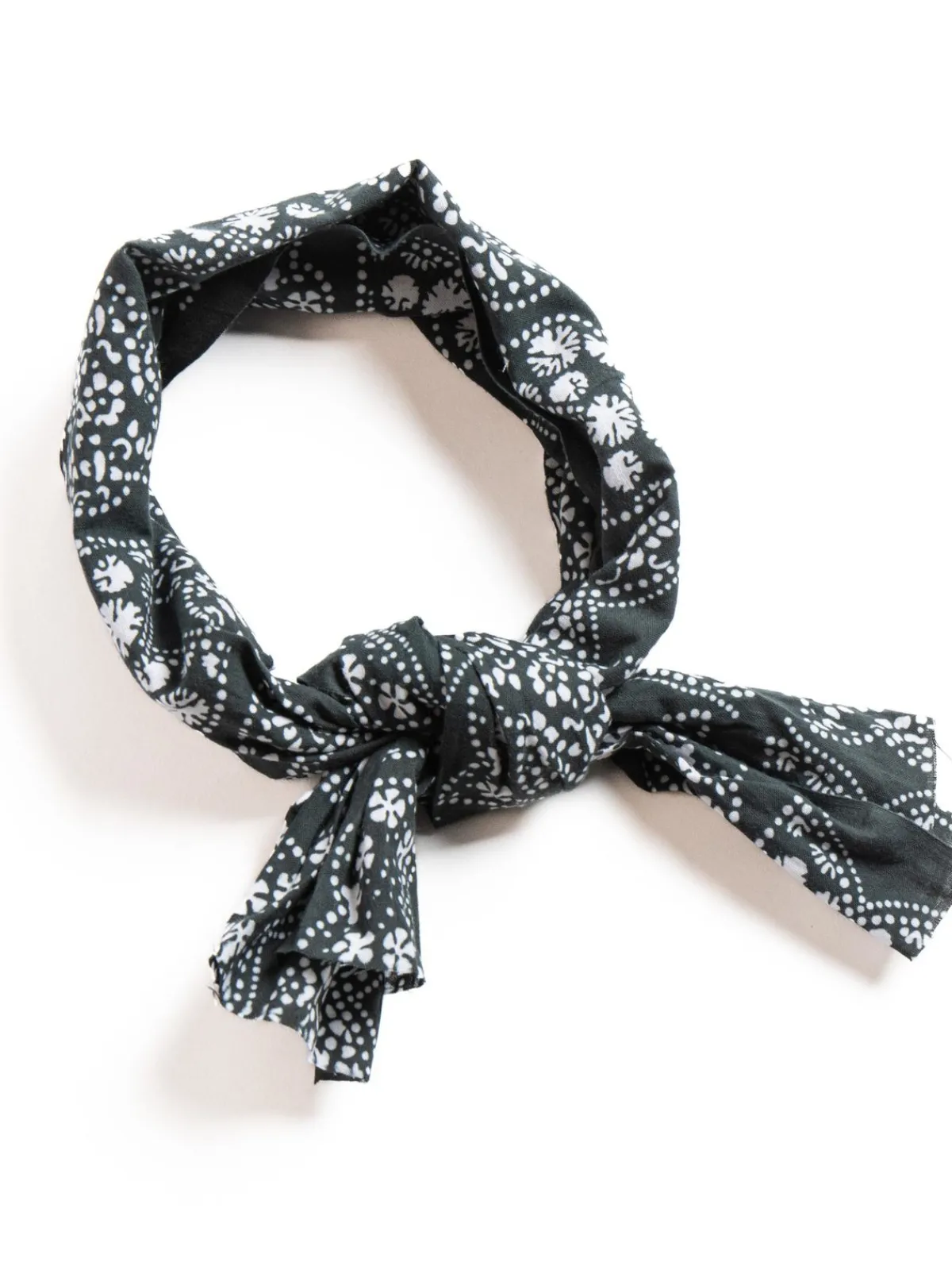 TENUGUI BANDANA PAPILLON CHARCOAL | Needles Cheap