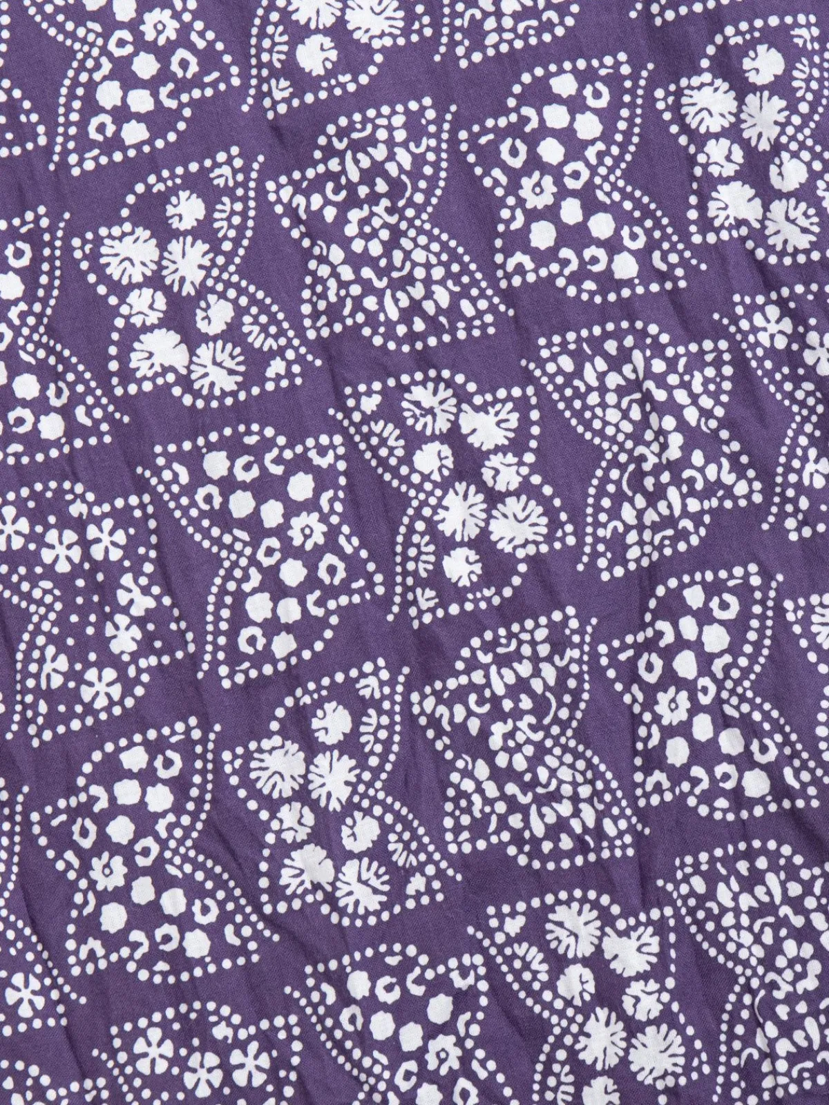 TENUGUI BANDANA PAPILLON PURPLE | Needles Cheap