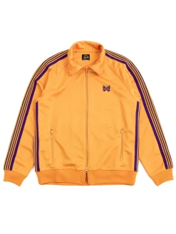 TRACK JACKET POLY SMOOTH ORANGE | Needles Fashion