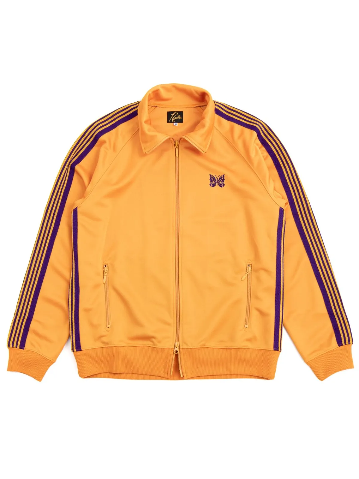 TRACK JACKET POLY SMOOTH ORANGE | Needles Fashion