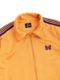 TRACK JACKET POLY SMOOTH ORANGE | Needles Fashion