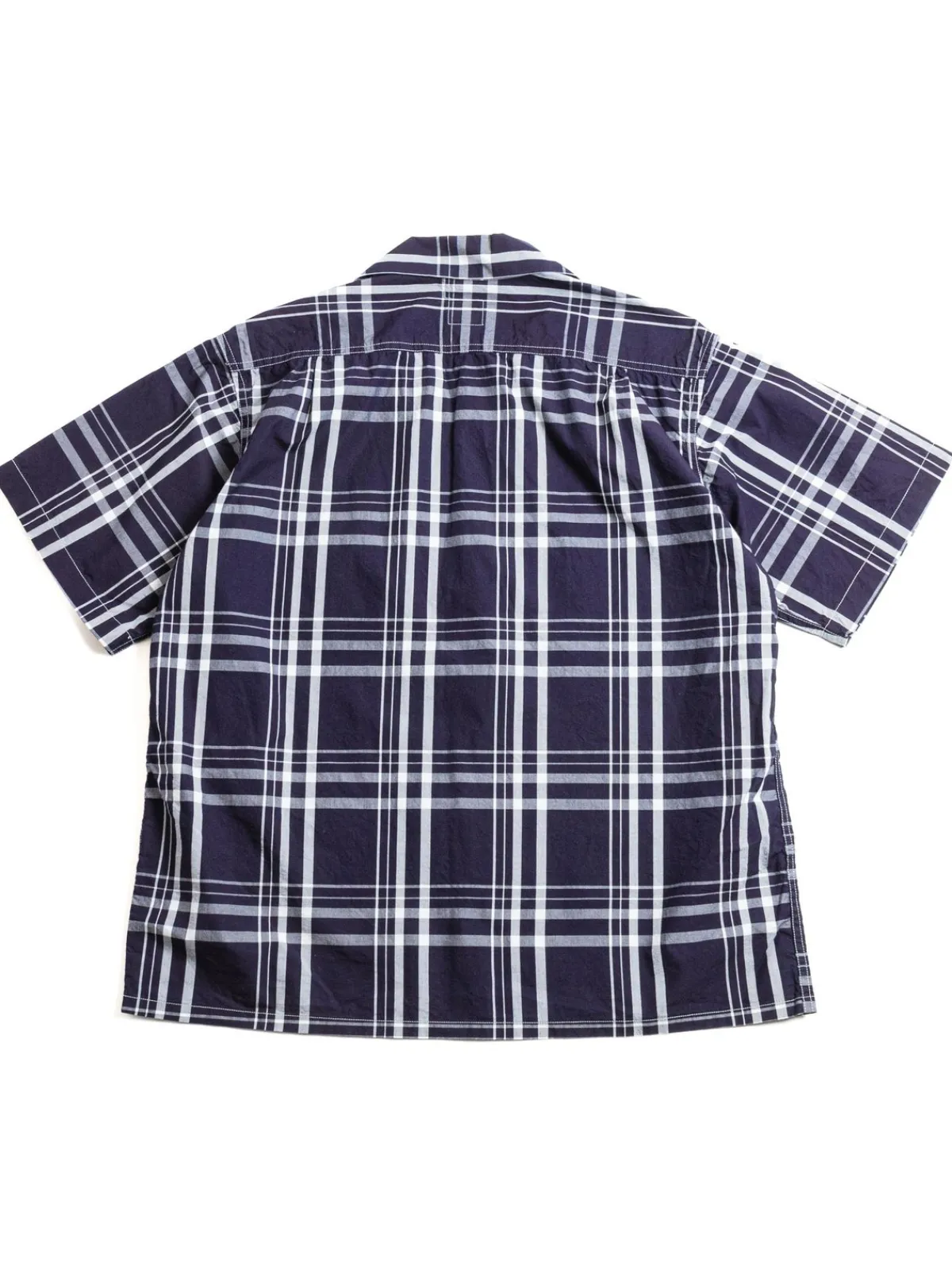NEW BASIC S/S SHIRT INDIGO CHECK 1 | Post O’alls New