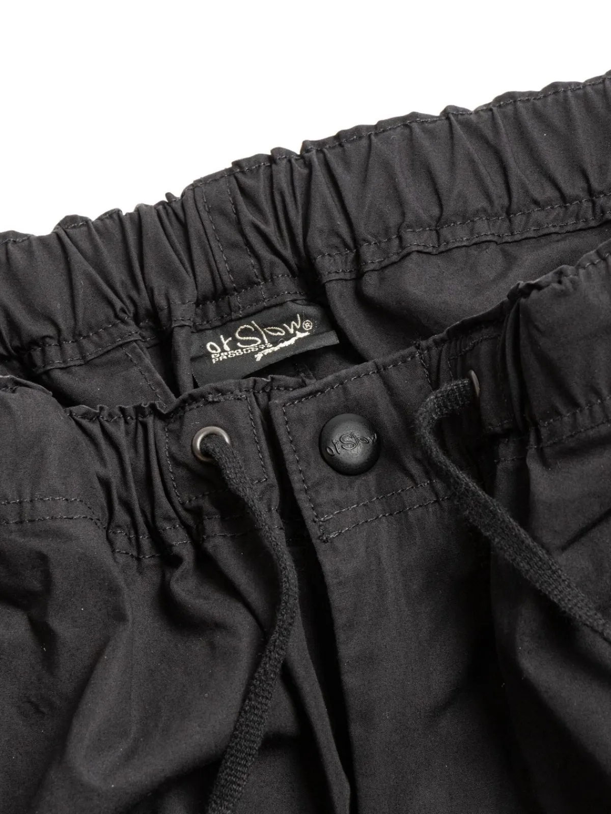 NEW YORKER PANT BLACK COTTON TYPEWRITER CLOTH | orSlow Discount