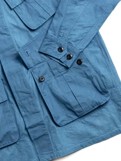 NO.4590 AWA HAND DYE JUNGLE JACKET ASAGI | Studio D&rsquo;Artisan Sale
