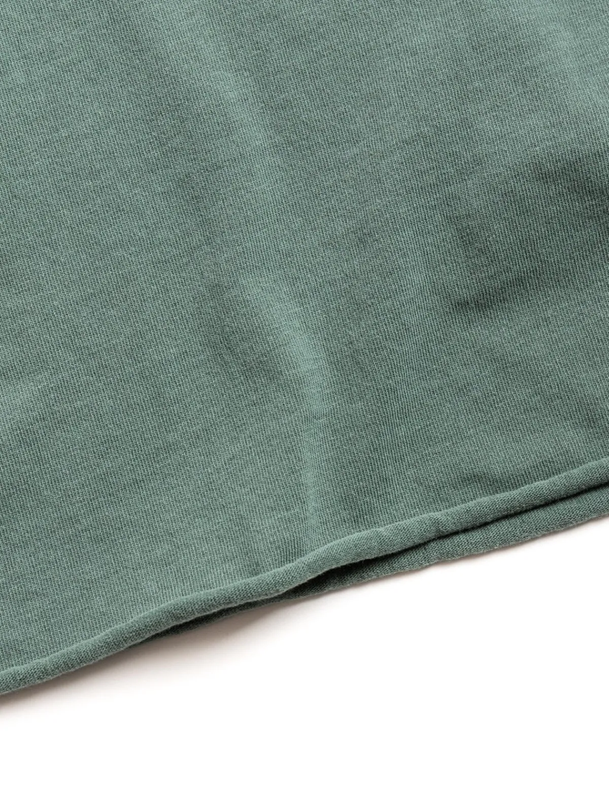 ON THE FARM RAW HEM TEE GREEN | MONOSTEREO Best