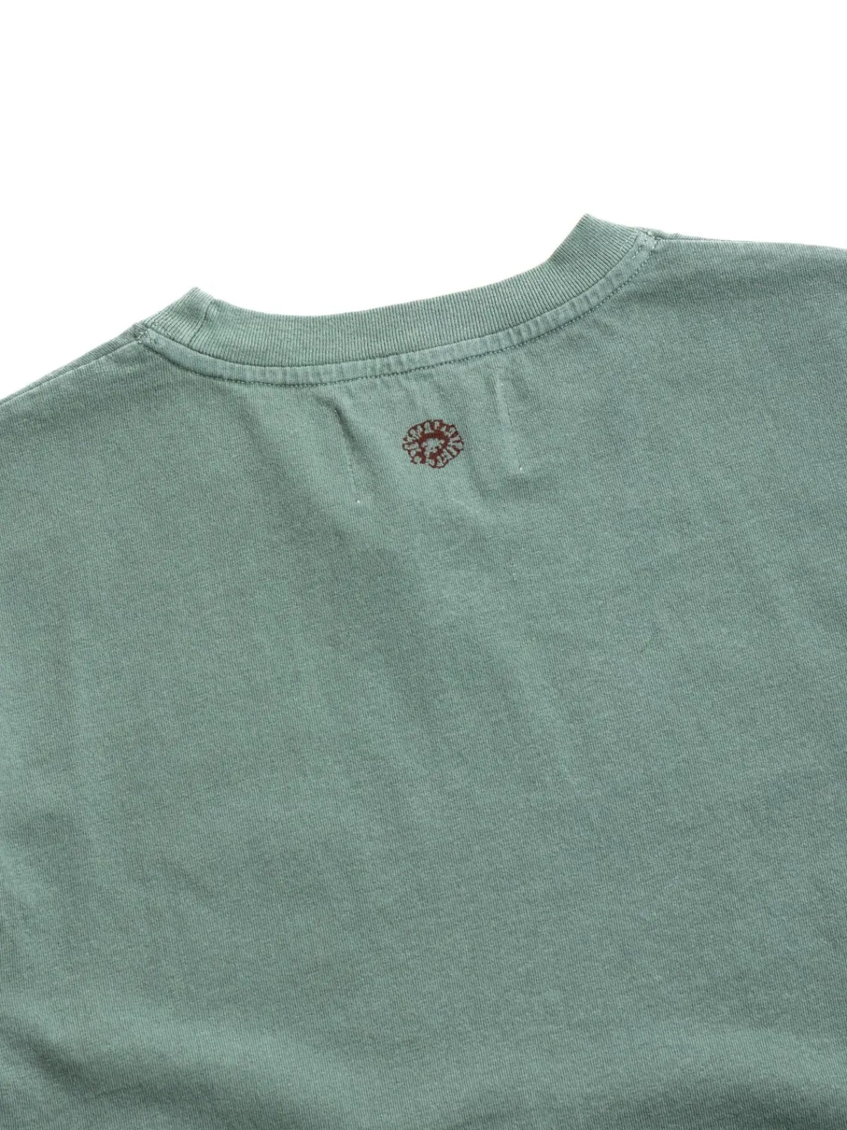 ON THE FARM RAW HEM TEE GREEN | MONOSTEREO Best