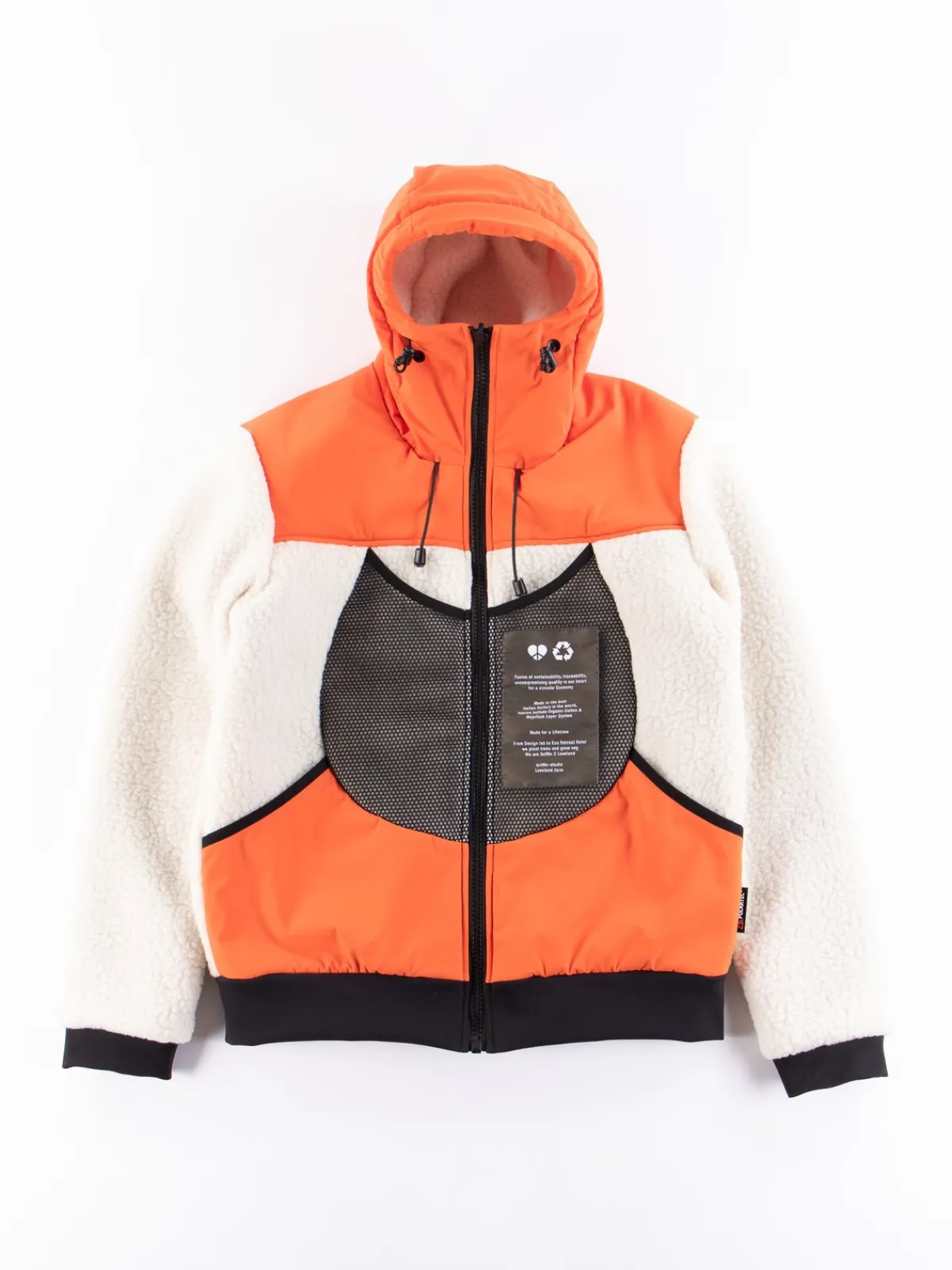 Orange Reversible Hooded Jogger | The Bureau Belfast Sale