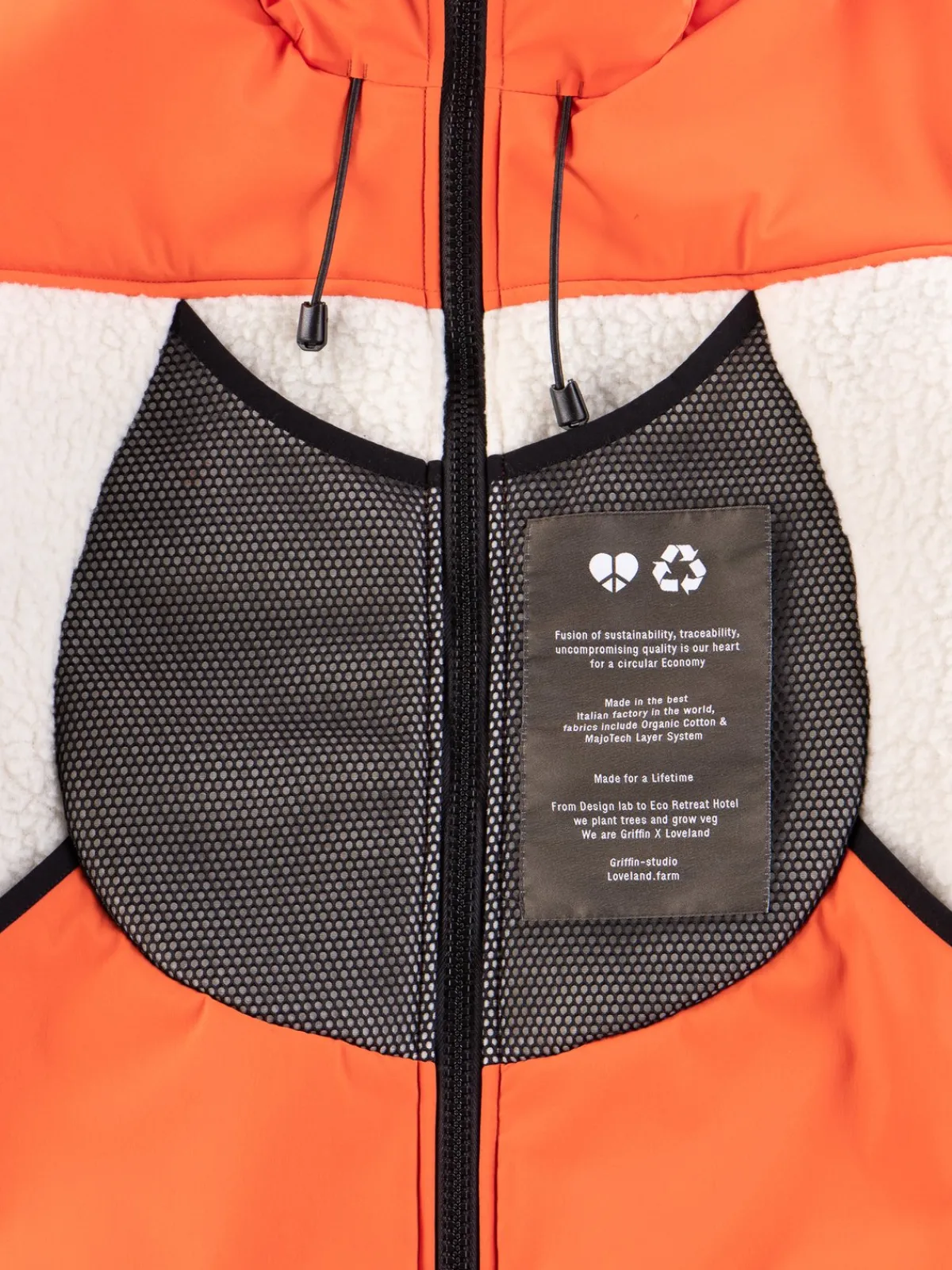 Orange Reversible Hooded Jogger | The Bureau Belfast Sale