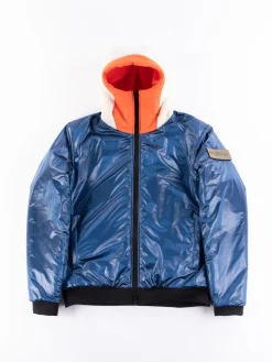 Orange Reversible Hooded Jogger | The Bureau Belfast Sale