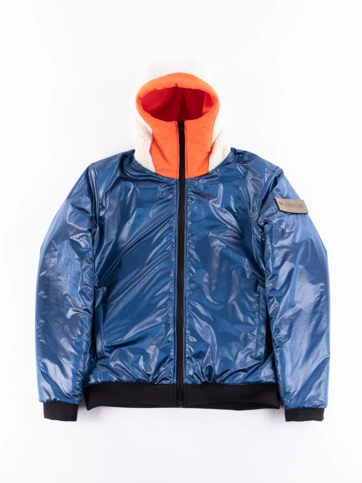 Orange Reversible Hooded Jogger | The Bureau Belfast Sale