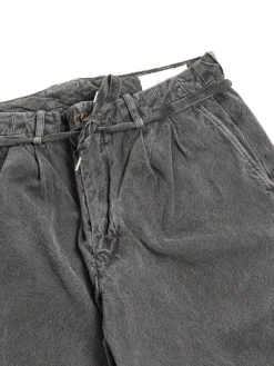 10oz CANVAS TAPERED PANTS H&ndash;BLACK | SEUVAS Shop