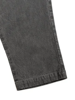 10oz CANVAS TAPERED PANTS H&ndash;BLACK | SEUVAS Shop