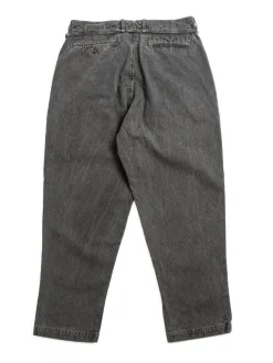 10oz CANVAS TAPERED PANTS H&ndash;BLACK | SEUVAS Shop
