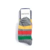 PARK STRIPE CREW SOCKS CHARCOAL | RoToTo Flash Sale