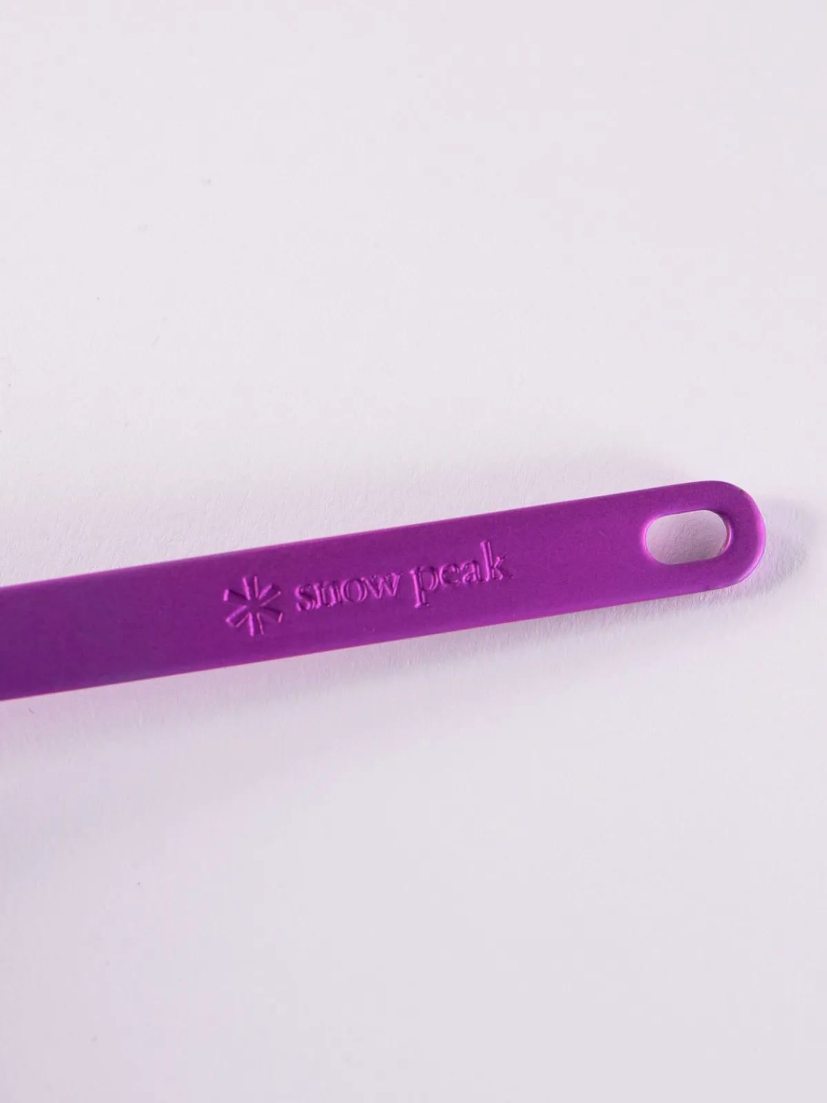 Purple Titanium Spork | Snow Peak New