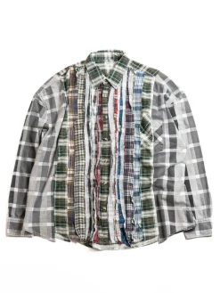 REBUILD BY FLANNEL SHIRT RIBBON WIDE ASSORTED (C) | Needles Flash Sale