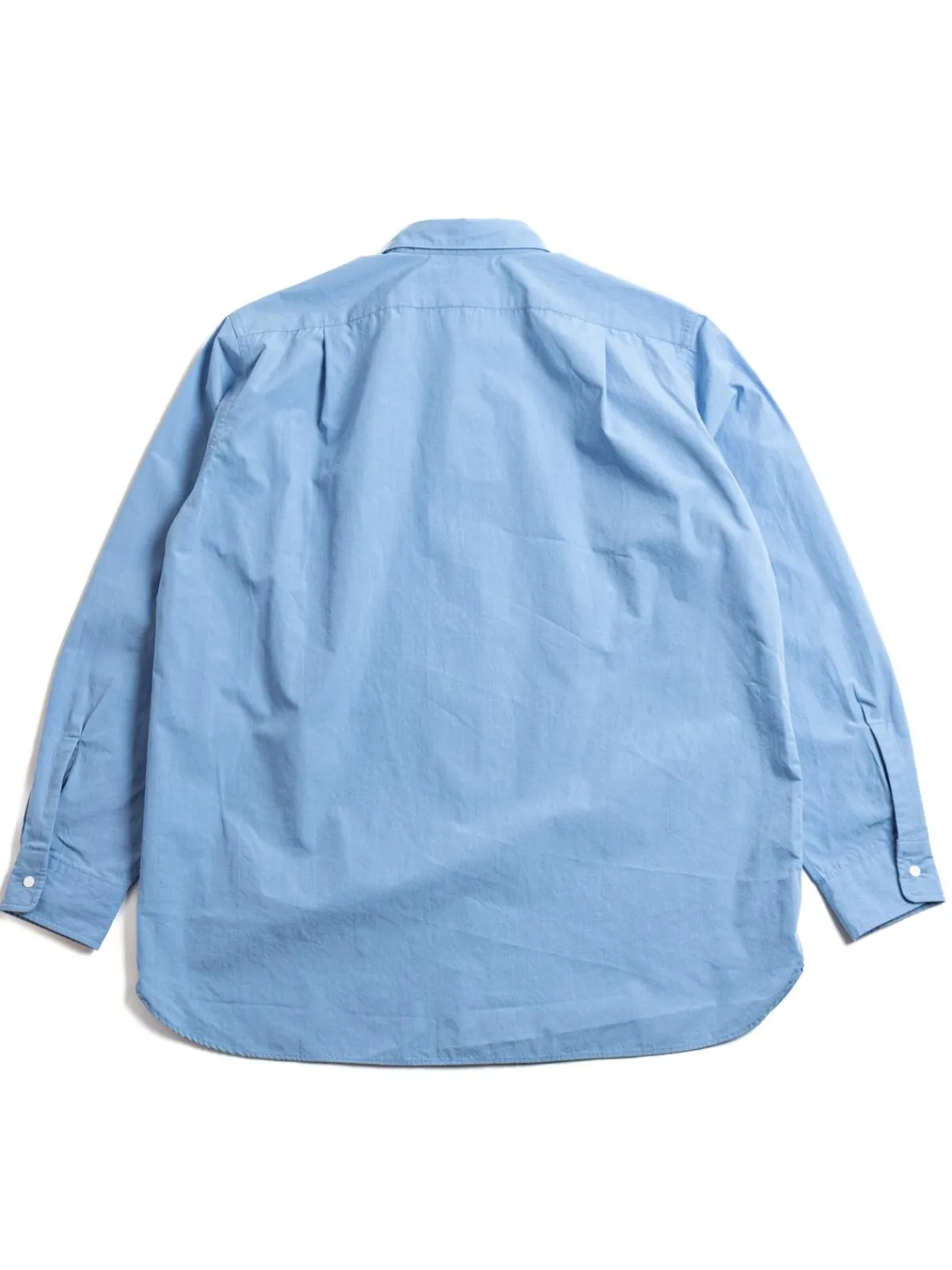 REGULAR COLLAR WIND SHIRT SAX | Nanamica Discount