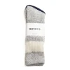 RETRO WINTER OUTDOOR SOCKS GRAY/WHITE | RoToTo Sale