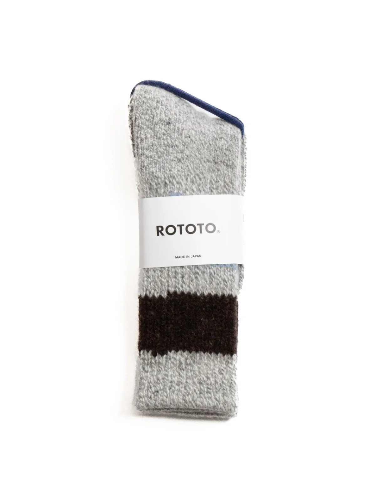 RETRO WINTER OUTDOOR SOCKS GRY/D.BW/L.BL | RoToTo Discount