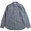 SELVEDGE INDIGO CHAMBRAY WORK SHIRTS INDIGO | SEUVAS Fashion
