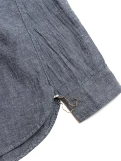 SELVEDGE INDIGO CHAMBRAY WORK SHIRTS INDIGO | SEUVAS Fashion