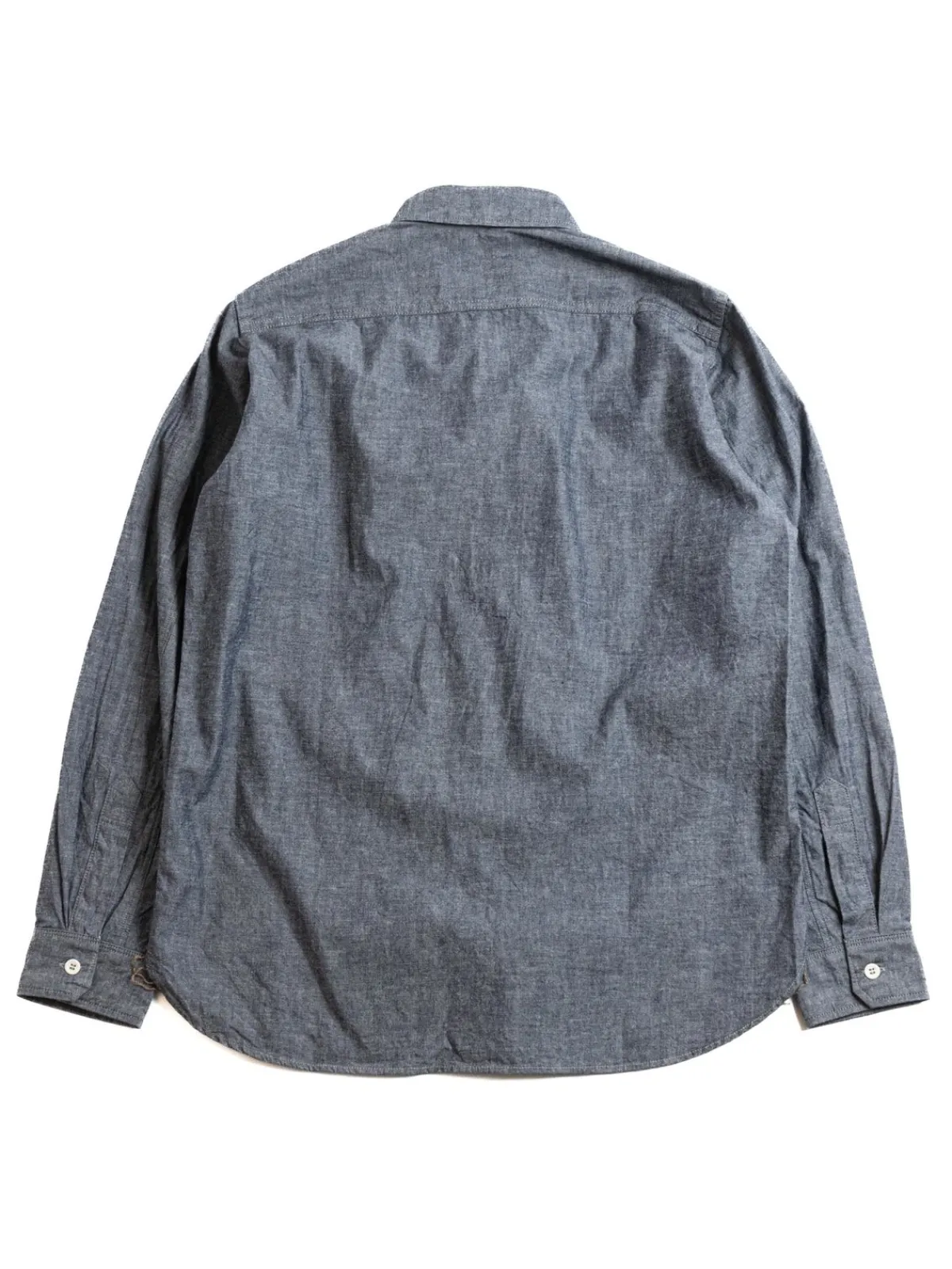SELVEDGE INDIGO CHAMBRAY WORK SHIRTS INDIGO | SEUVAS Fashion