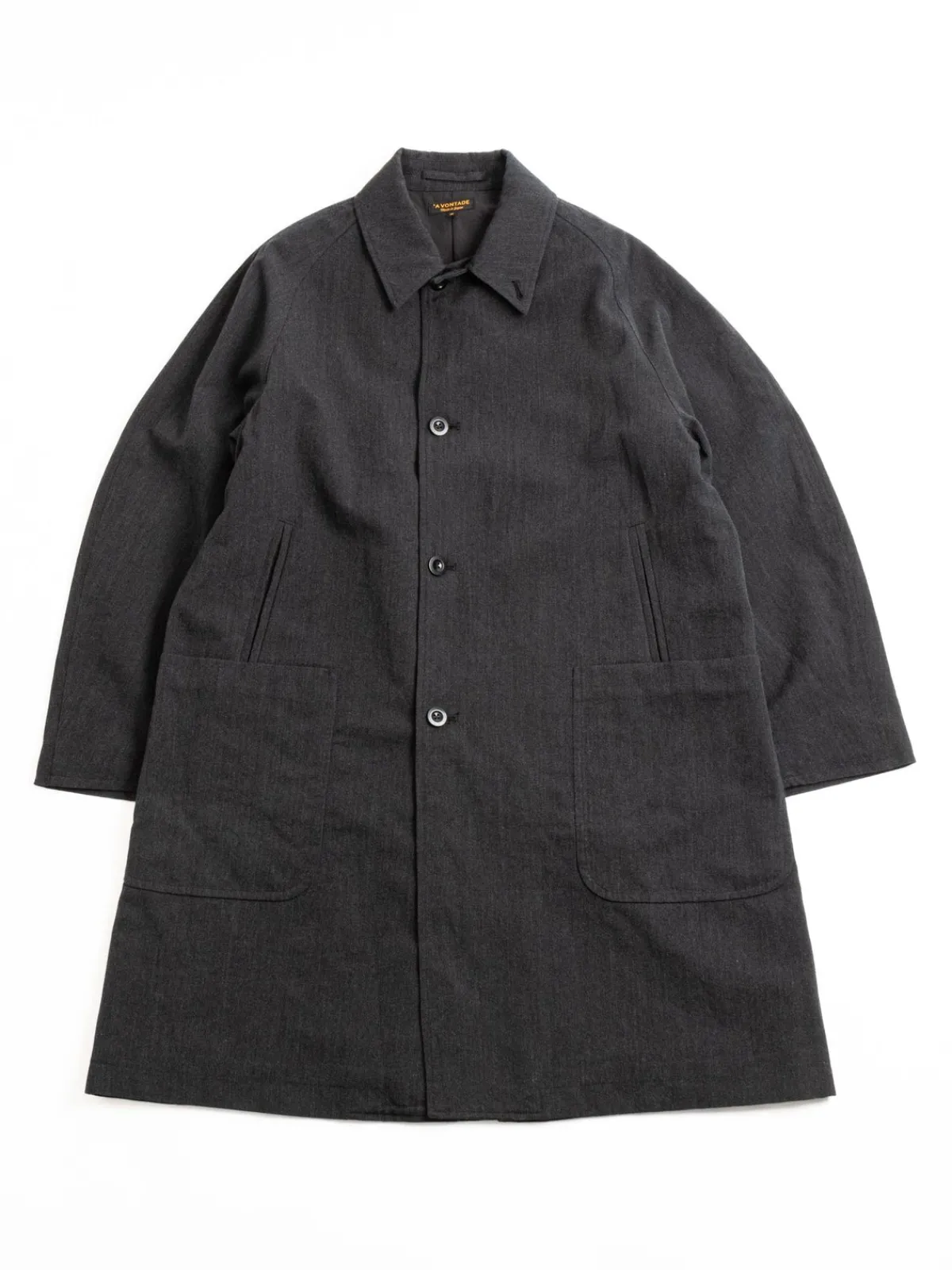SINGLE LAXMAN COAT CHARCOAL | *A Vontade Flash Sale