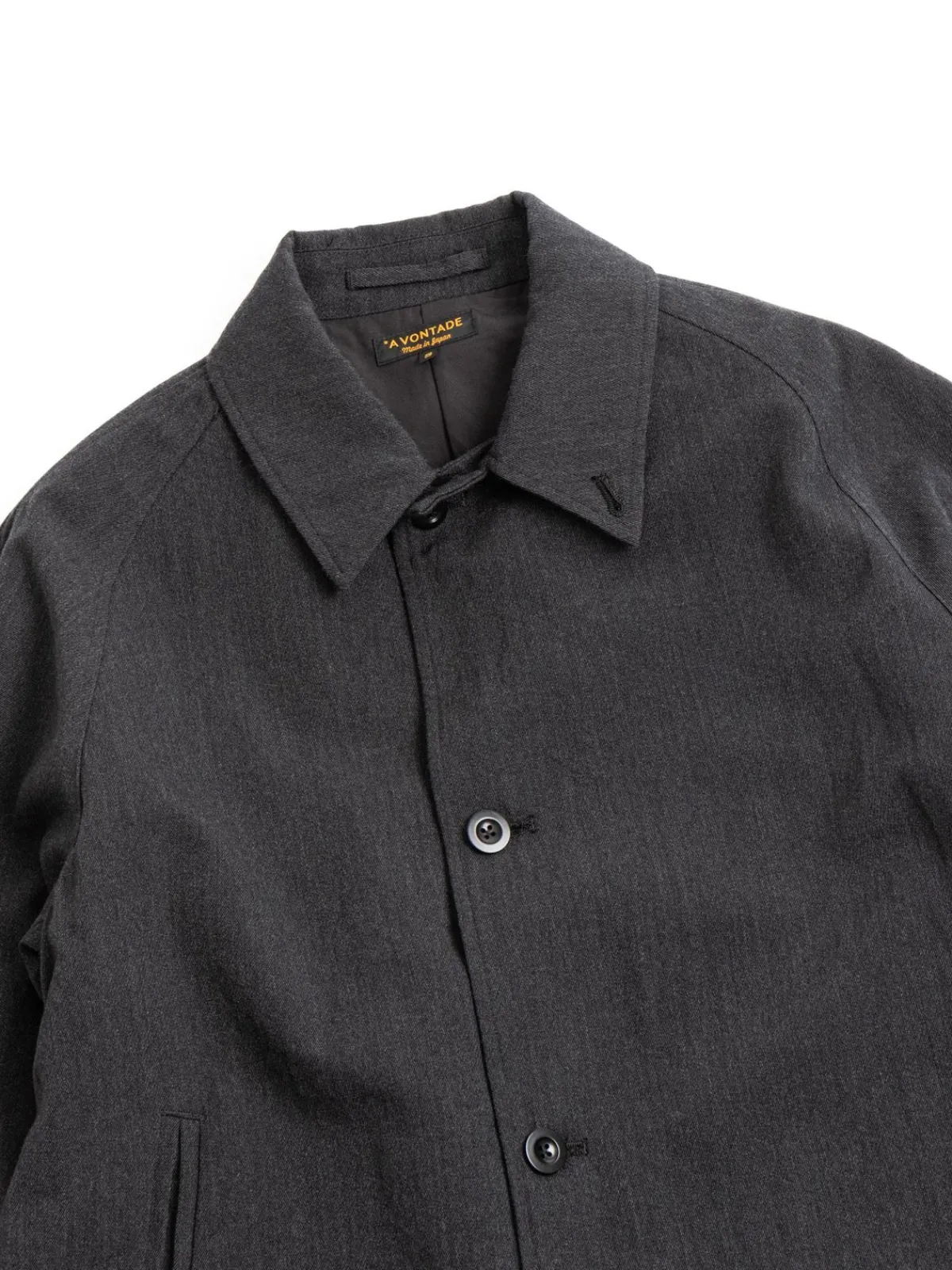 SINGLE LAXMAN COAT CHARCOAL | *A Vontade Flash Sale