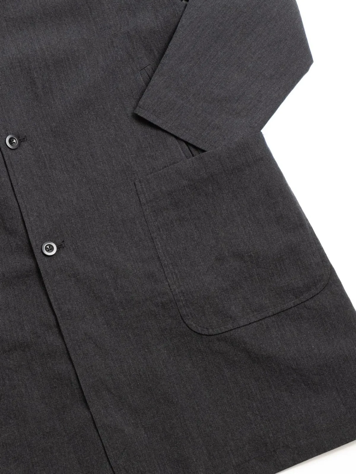SINGLE LAXMAN COAT CHARCOAL | *A Vontade Flash Sale