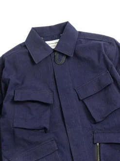 SJMJ23&ndash;ARS INDIGO COTTON RIPSTOP JACKET | SAMURAI Clearance