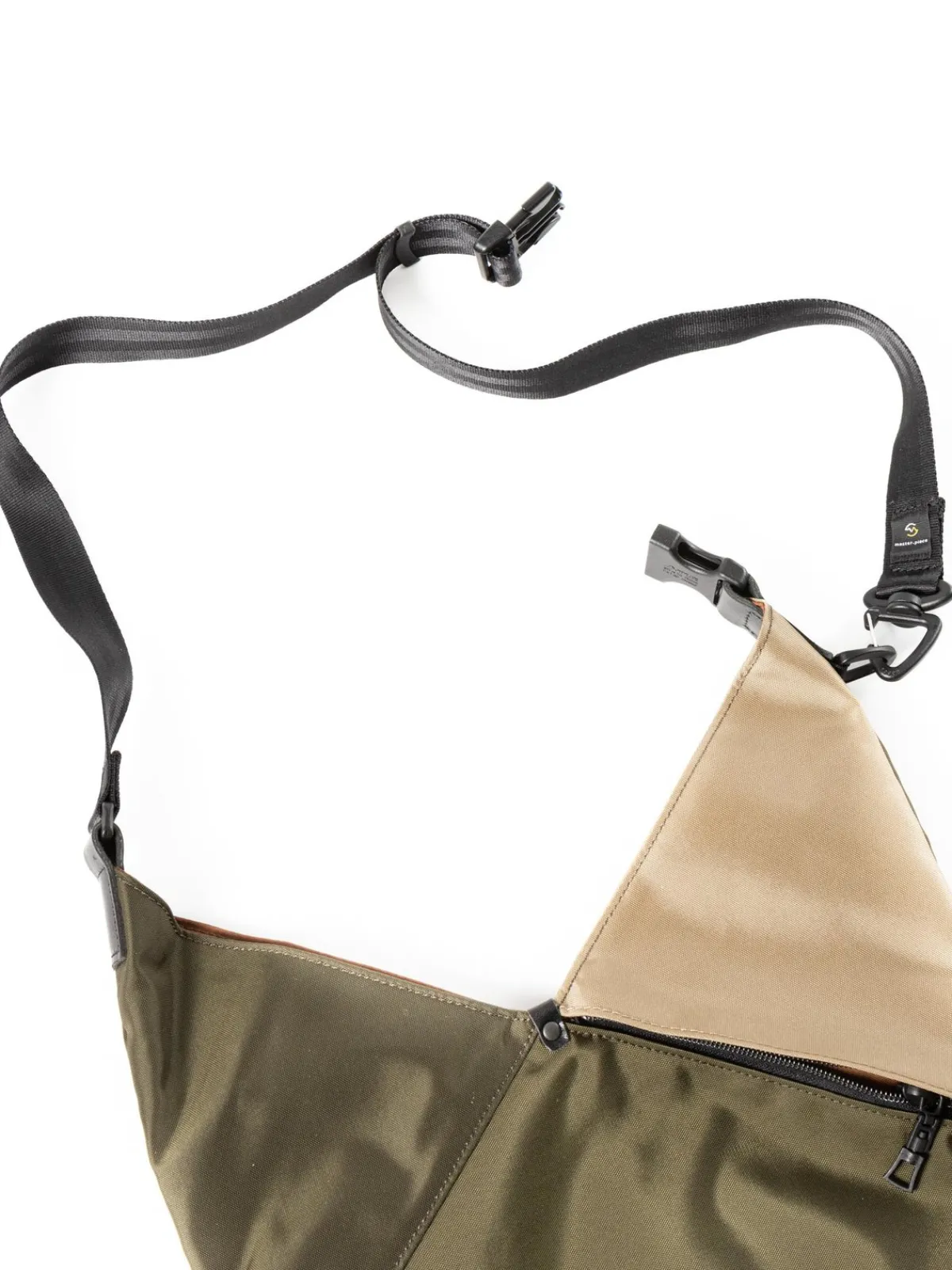 SLANT SHOULDER BAG KHAKI | Master–Piece Fashion