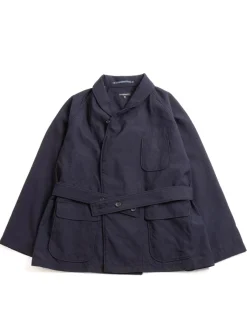 SMOKING JACKET DARK NAVY UNIFORM SERGE | Engineered Garments Fashion