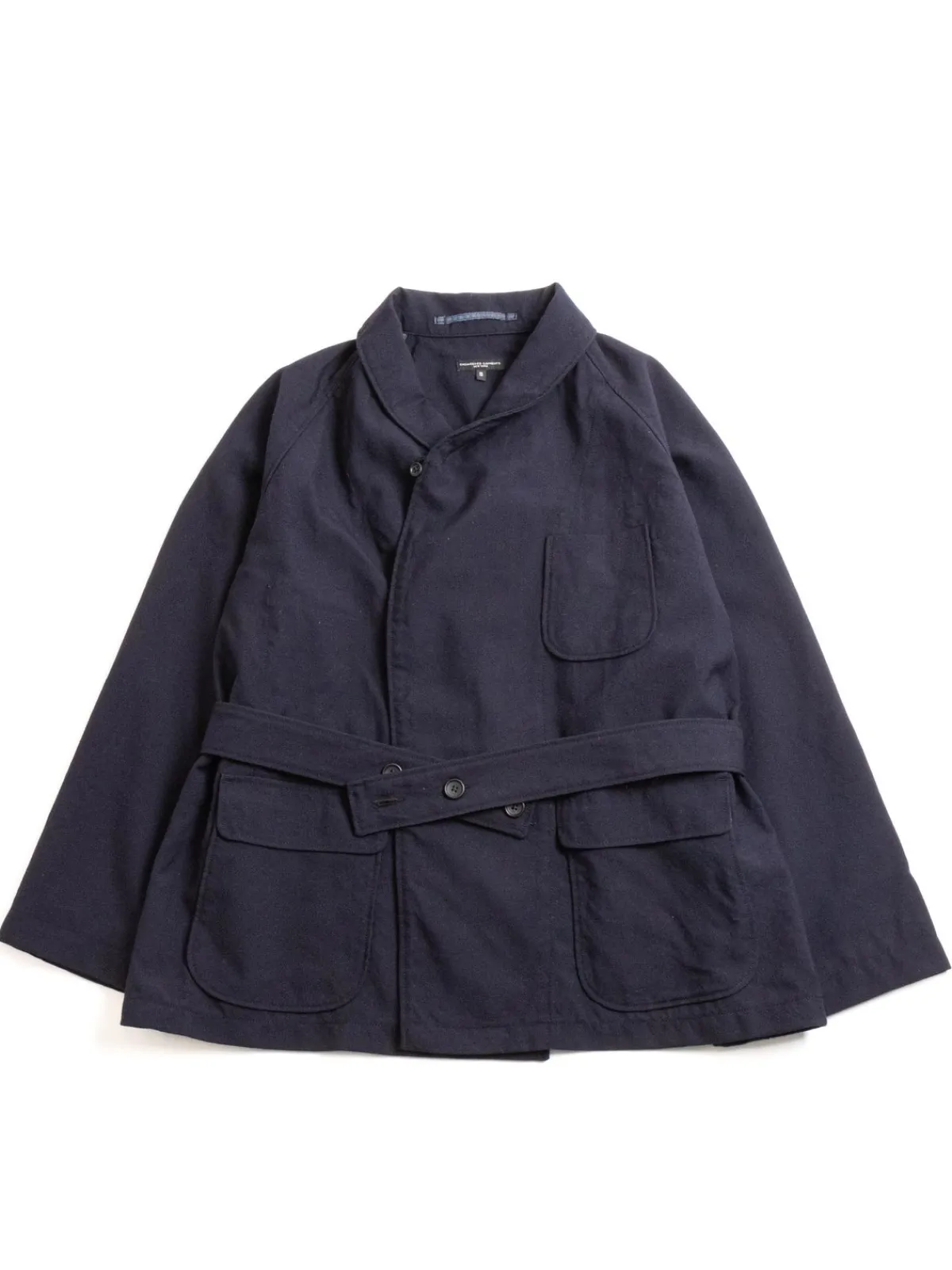 SMOKING JACKET DARK NAVY UNIFORM SERGE | Engineered Garments Fashion